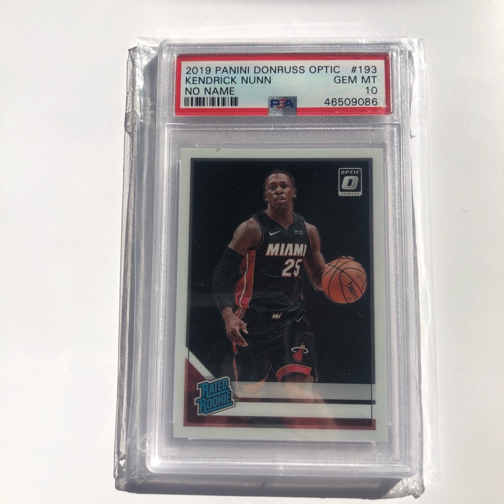 2019 Panini Optic Kendrick Nunn Rookie Card